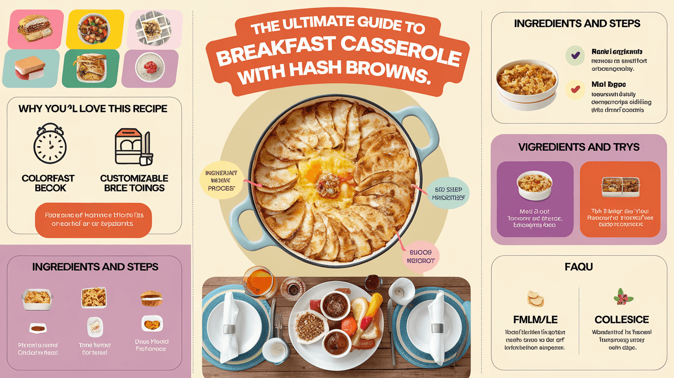 Breakfast Casserole Recipe with Hash Browns