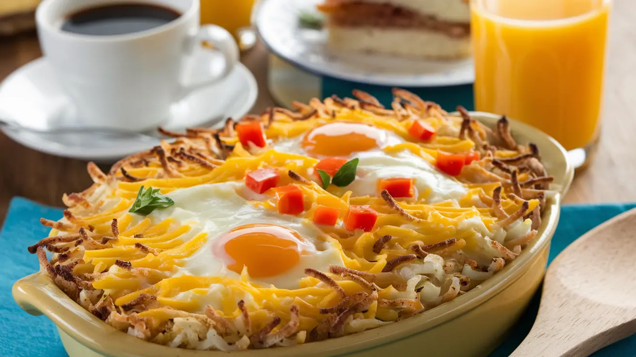 Breakfast Casserole with Hash Browns