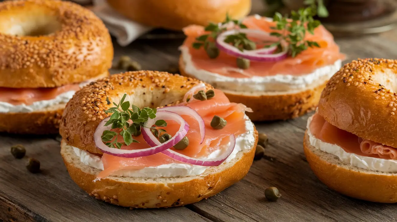 Classic Bagels and Cream Cheese Spread
