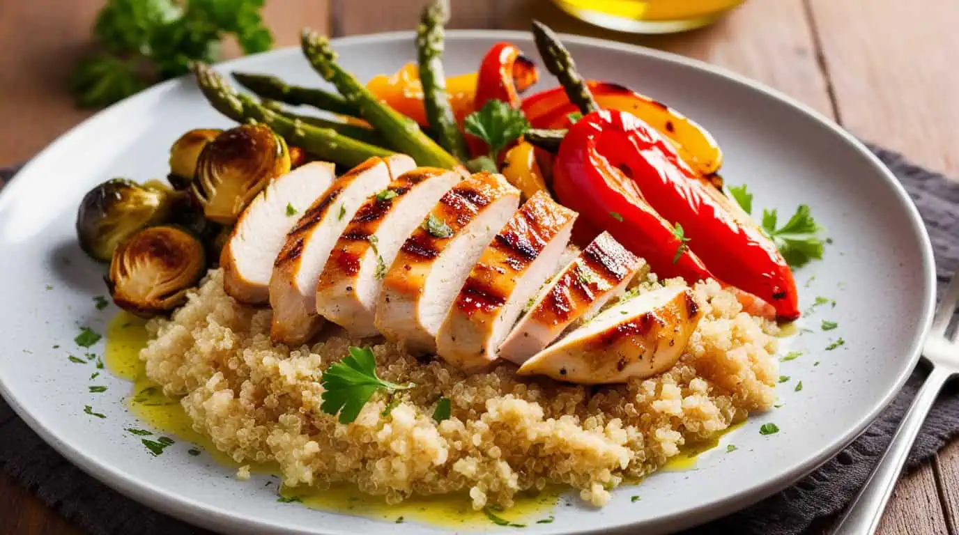 Leonardo Phoenix A beautifully presented dish featuring a juic 1 1 1