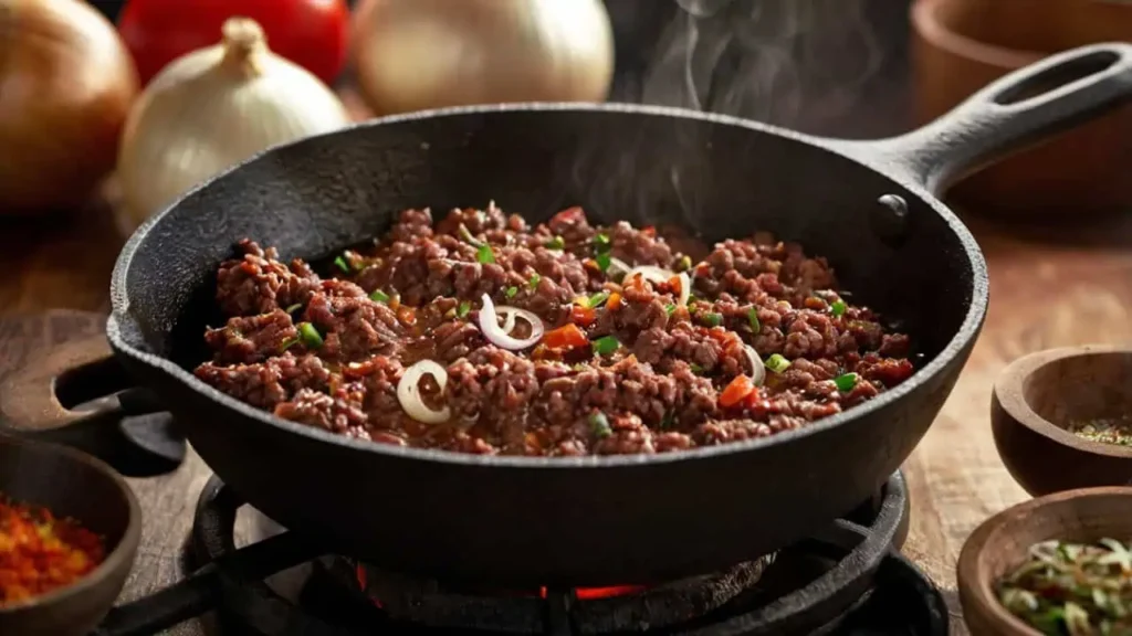 Ground Beef Preparation 3