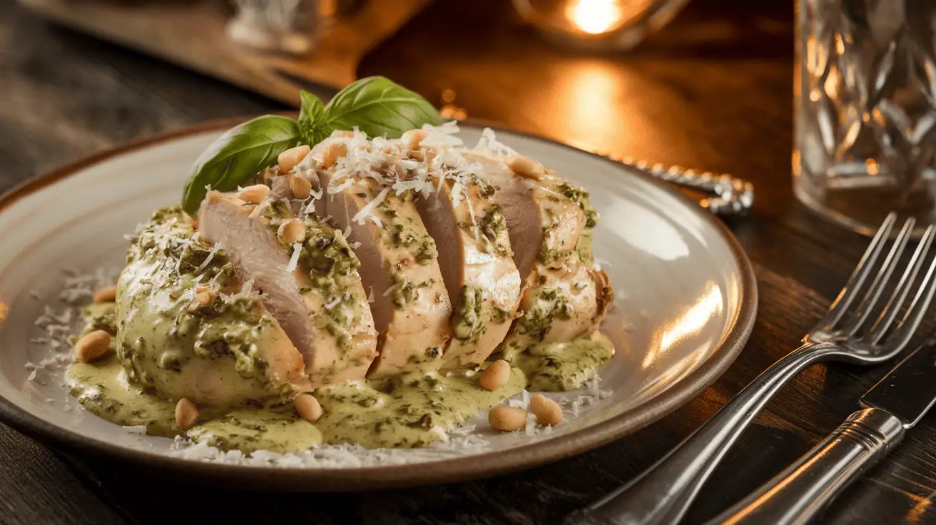 Creamy Pesto Chicken