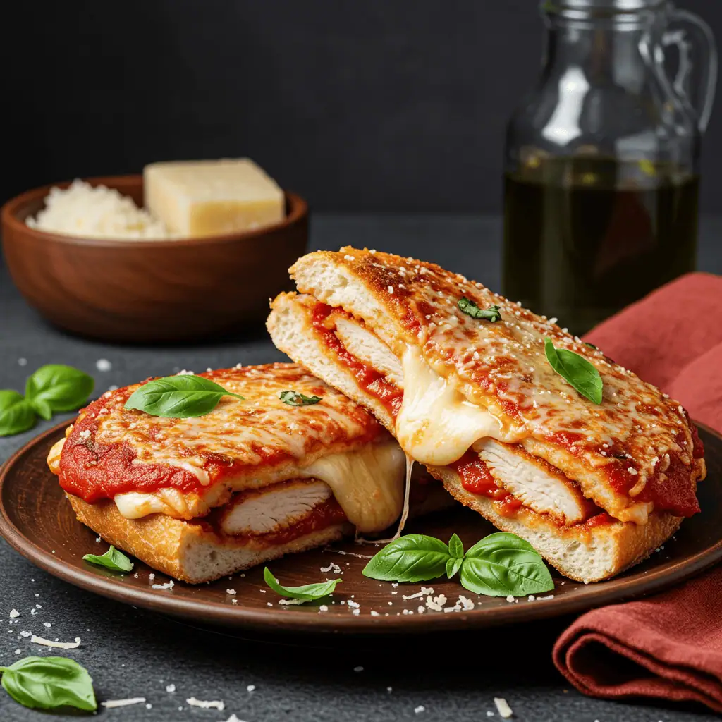 Chicken Parmigiana Sandwich 5 chicken parmigiana sandwich