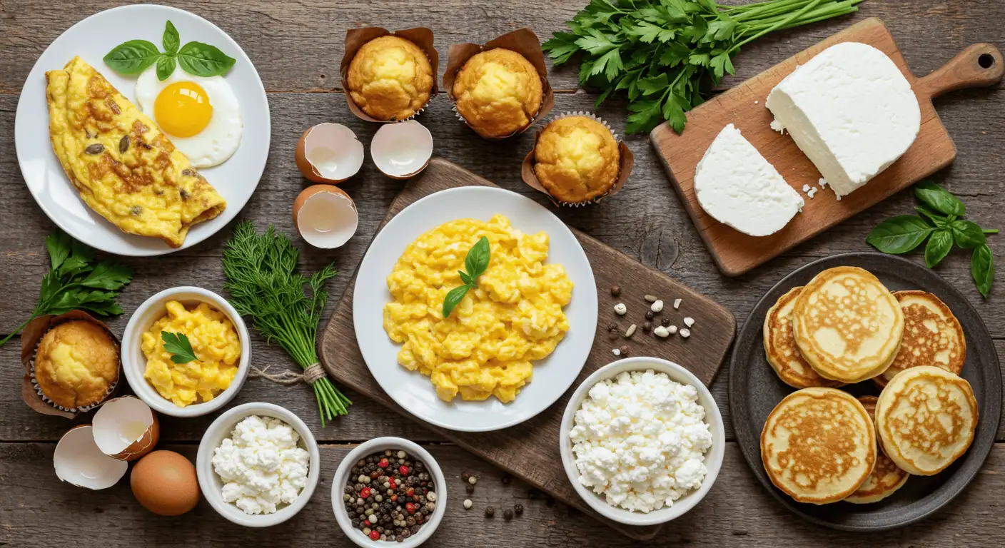 Cottage Cheese and Eggs Recipe