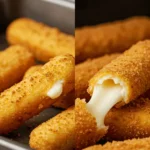 air fried vs baked mozzarella sticks
