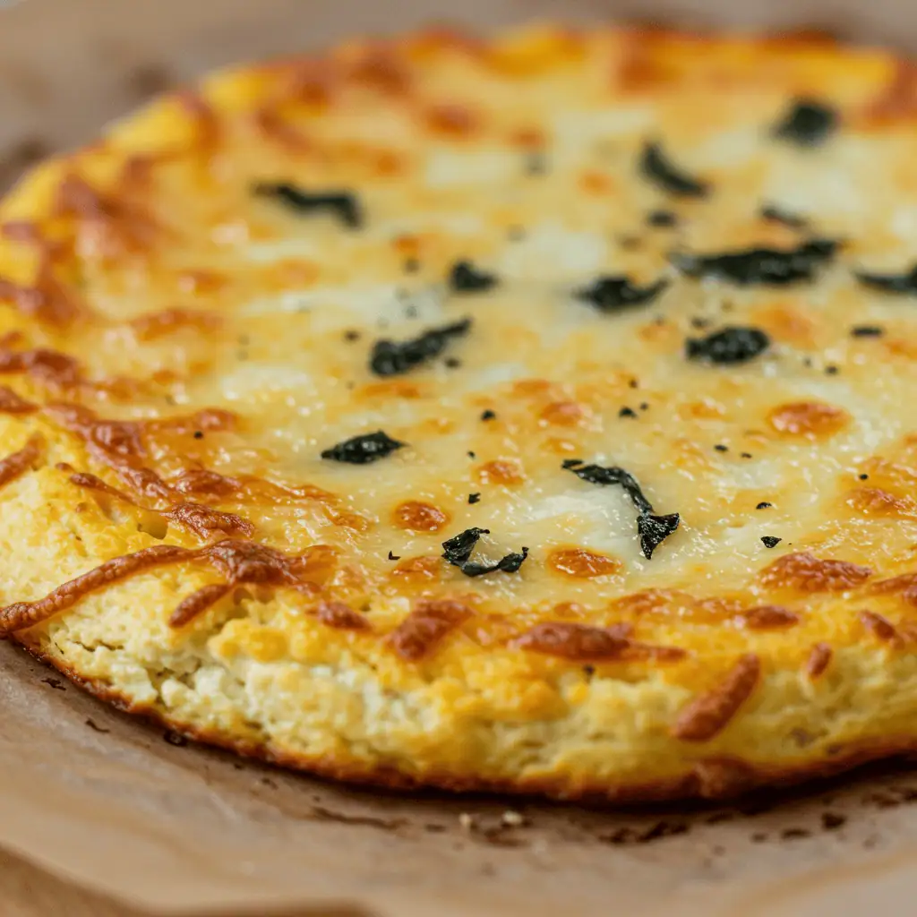 Keto Cottage Cheese Egg Pizza Crust