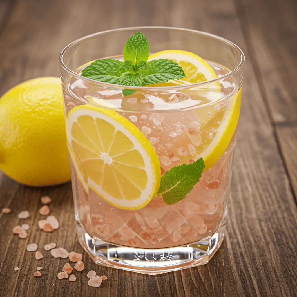 pink salt diet recipe for weight loss morning detox drink