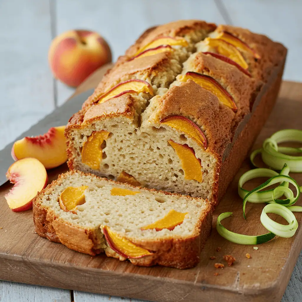 Discover Your New Baking Obsession: Effortless Peach Zucchini Bread