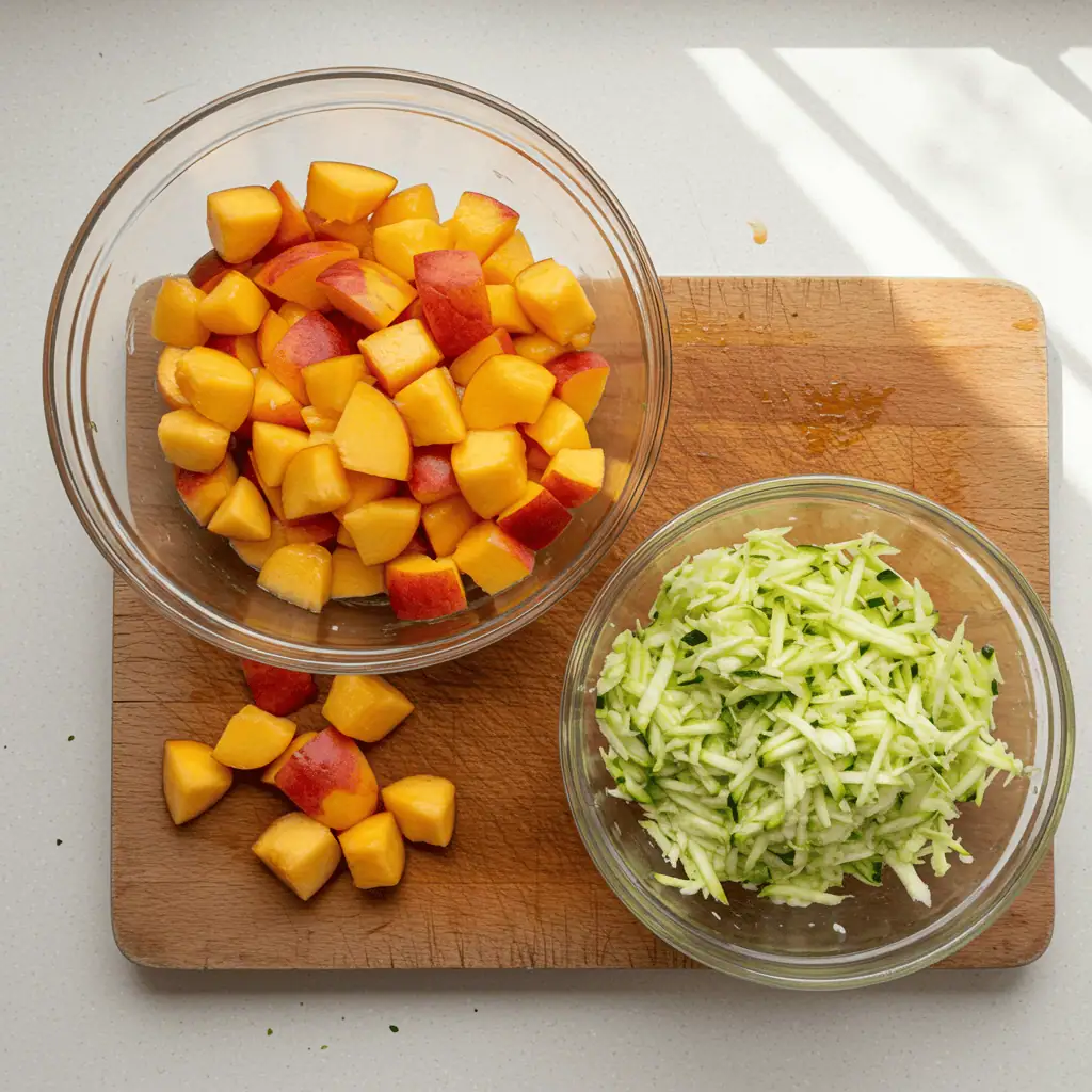 Discover Your New Baking Obsession: Effortless Peach Zucchini Bread 9 Ingredients for easy peach zucchini bread recipe