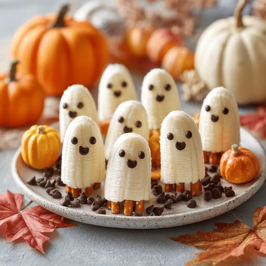 Adorable Banana Ghosts Recipe