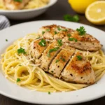lemon-garlic-chicken-pasta-family-serving