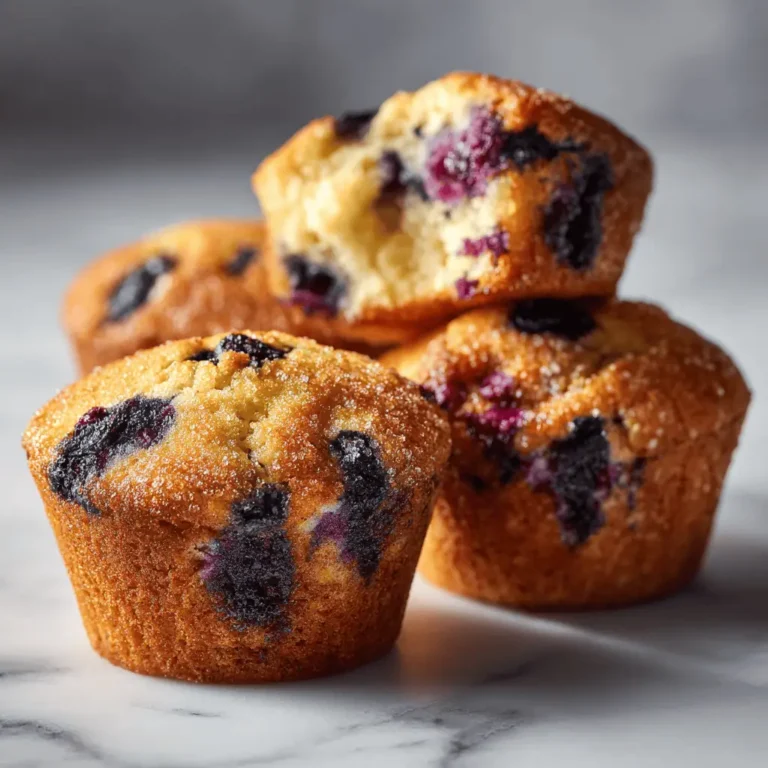 Amazing gluten free blueberry muffins with golden tops and moist tender crumb showing blueberries throughout