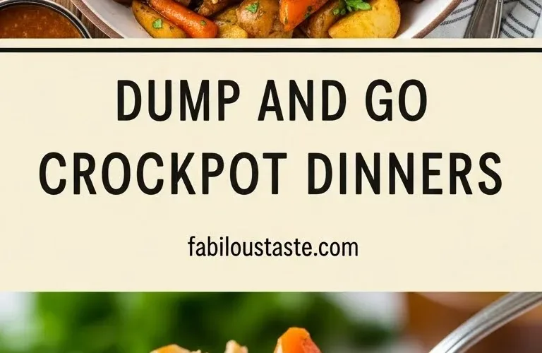 Dump and Go Crockpot Dinners