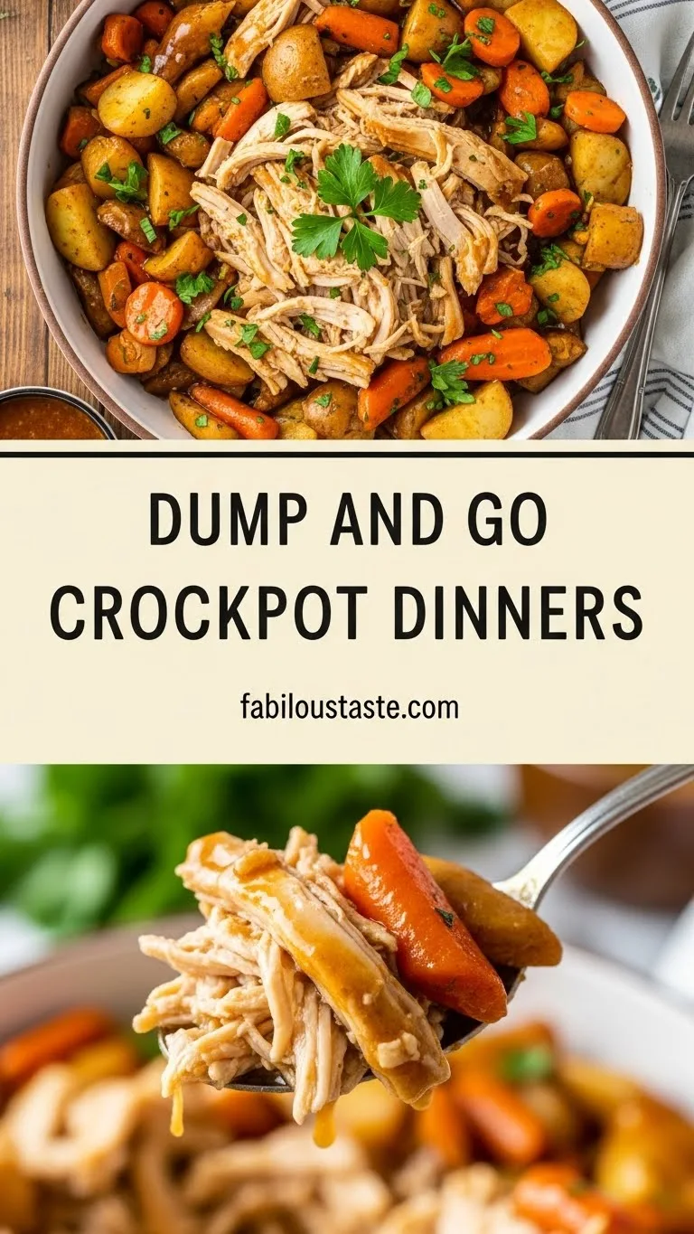 Dump and Go Crockpot Dinners