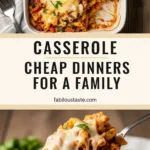Cheap Dinners for a Family