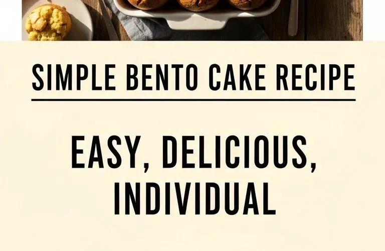 Simple Bento Cake Recipe