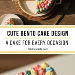 Cute Bento Cake Design