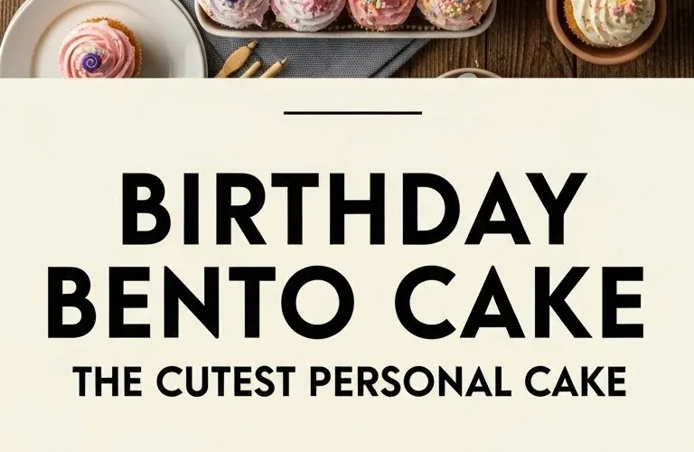 Birthday Bento Cake