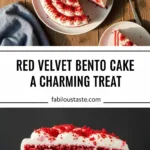 Red Velvet Bento Cake
