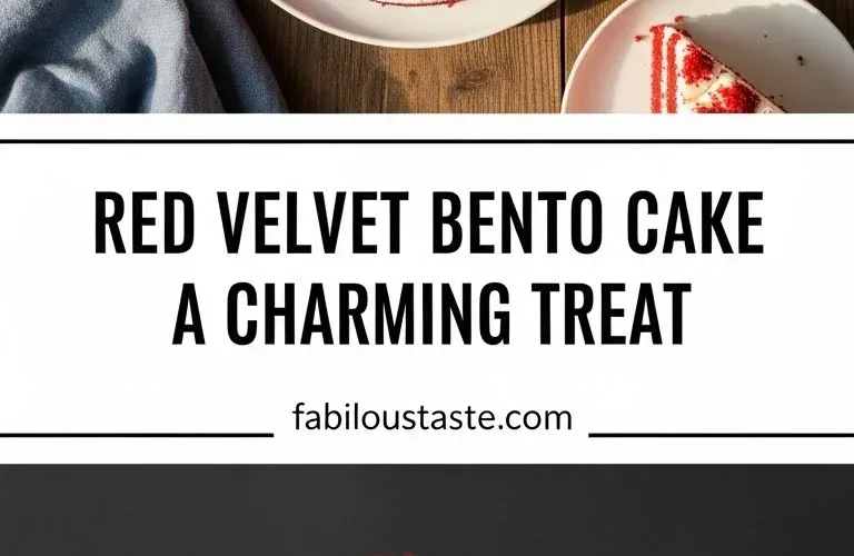 Red Velvet Bento Cake