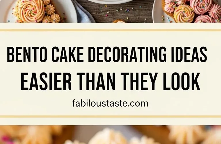 Bento Cake Decorating Ideas