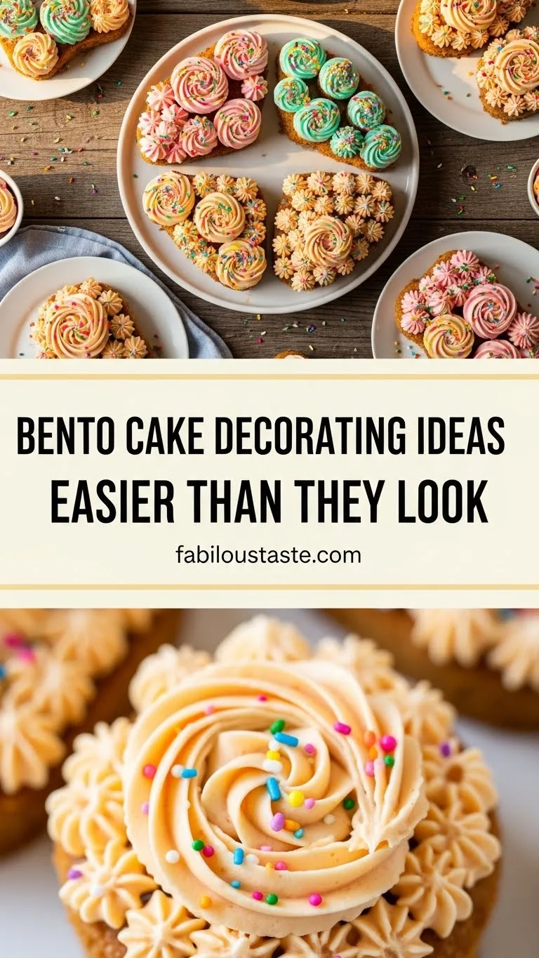 Bento Cake Decorating Ideas