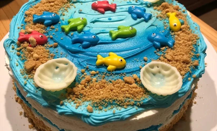 Tropical Ocean Cake Ideas