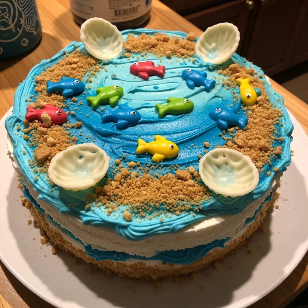 Tropical Ocean Cake Ideas