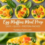 egg muffins meal prep