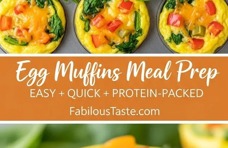 egg muffins meal prep