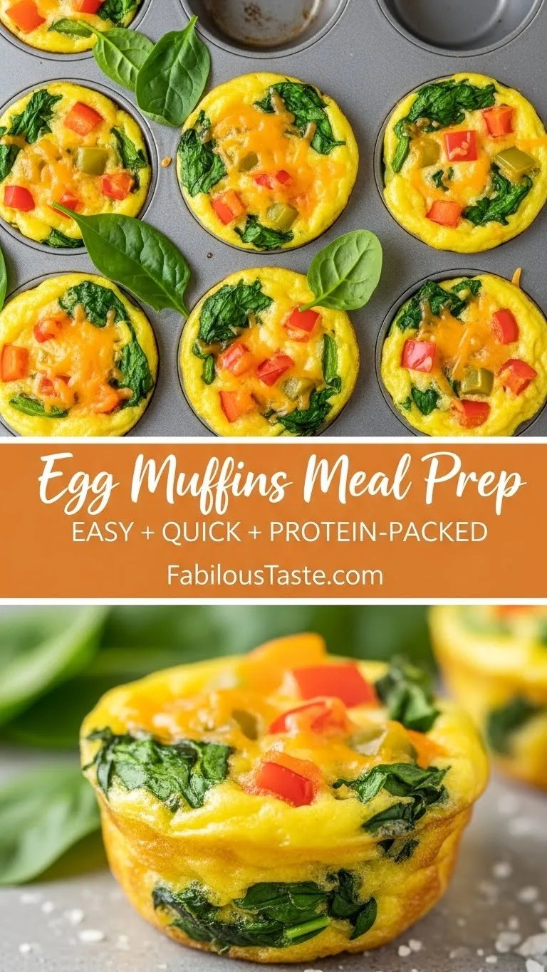egg muffins meal prep
