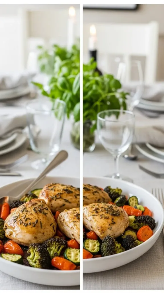 Sheet Pan Chicken and Veggies