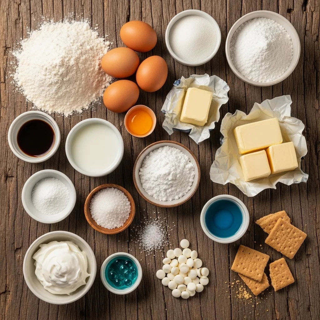 Heart Shaped Ocean Cake