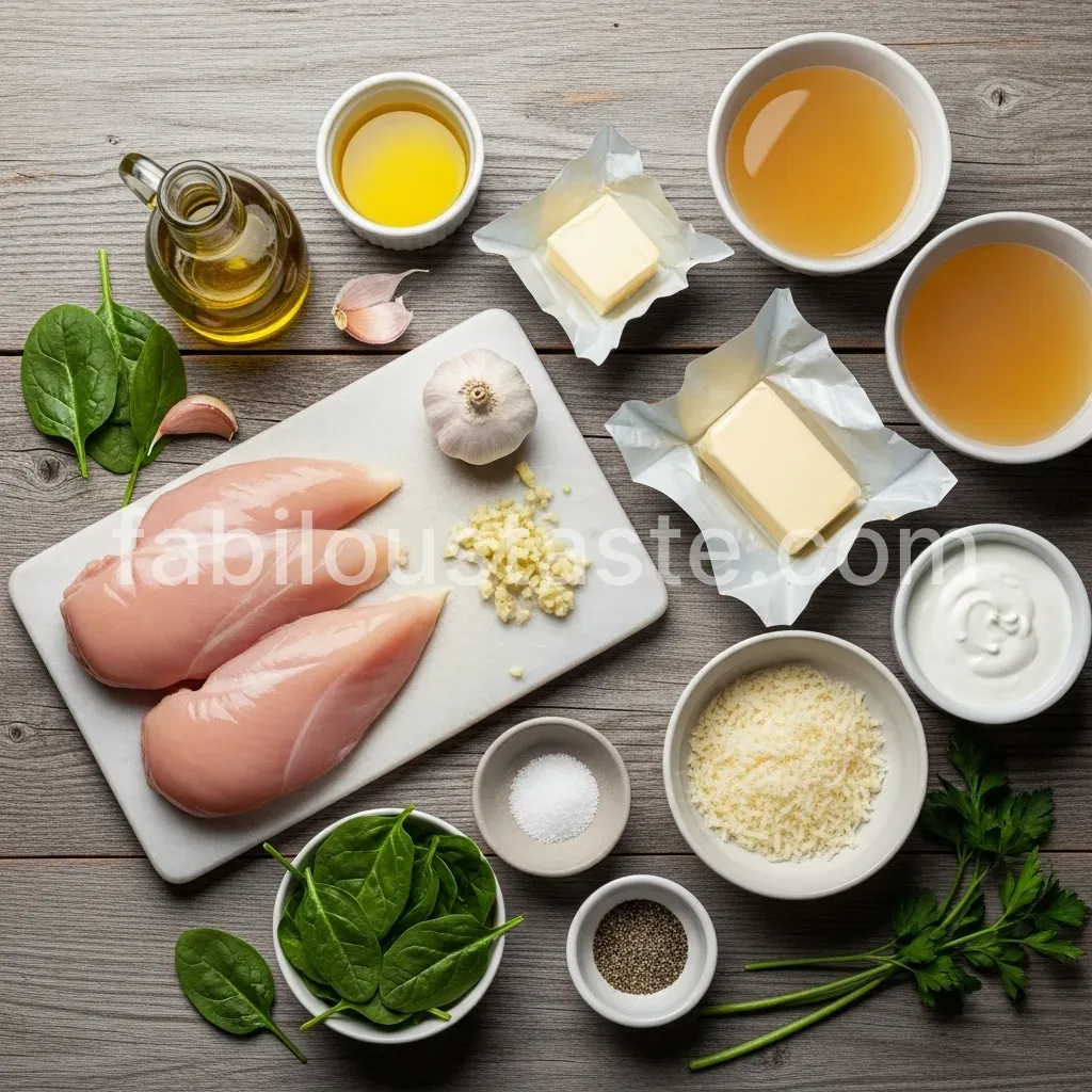 Easy Creamy Garlic Chicken