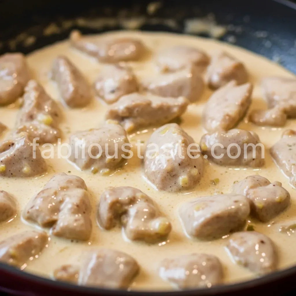 Easy Creamy Garlic Chicken