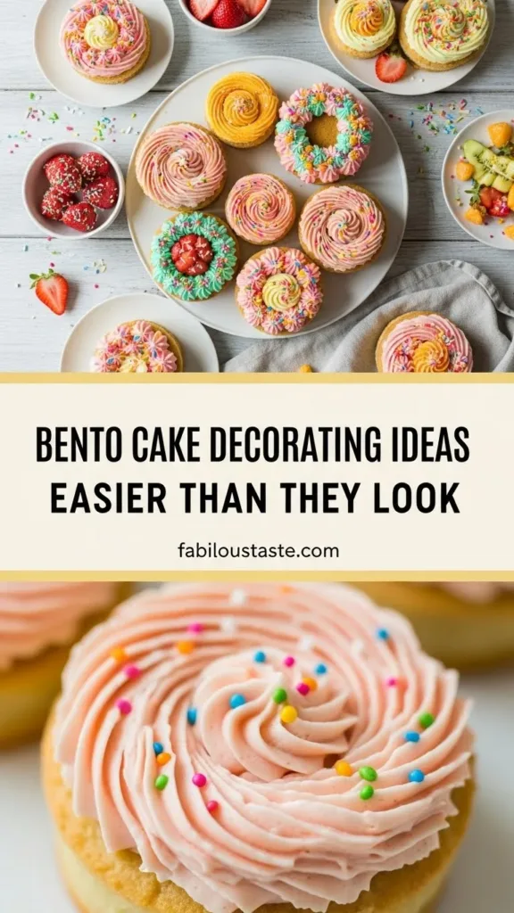Bento Cake Decorating Ideas 4 Bento Cake Decorating Ideas