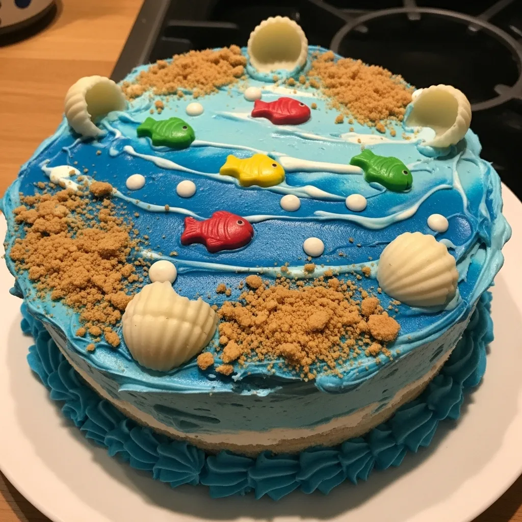 Tropical Ocean Cake Ideas