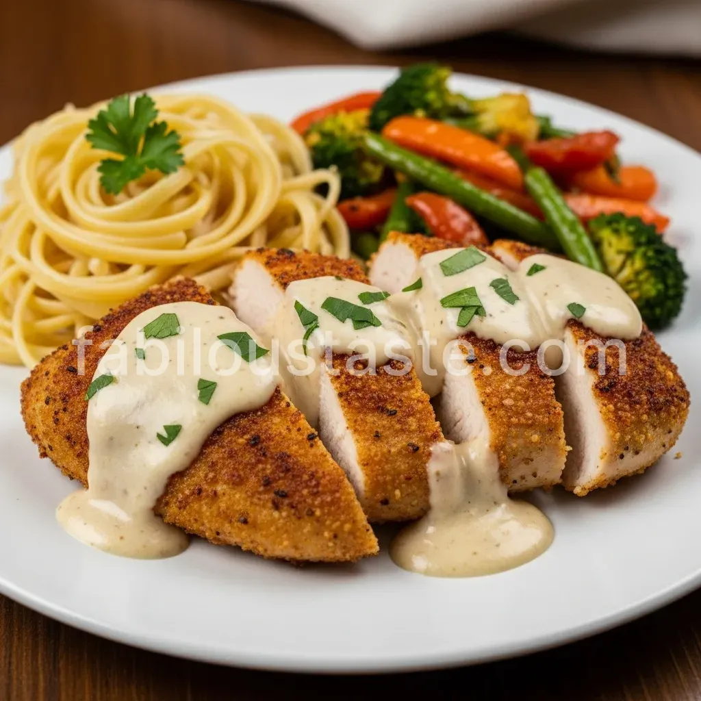 Easy Creamy Garlic Chicken