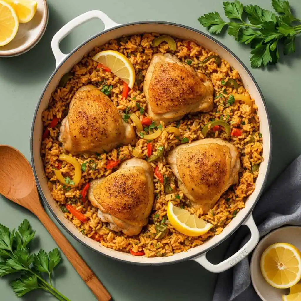 One Pot Chicken and Rice Recipe