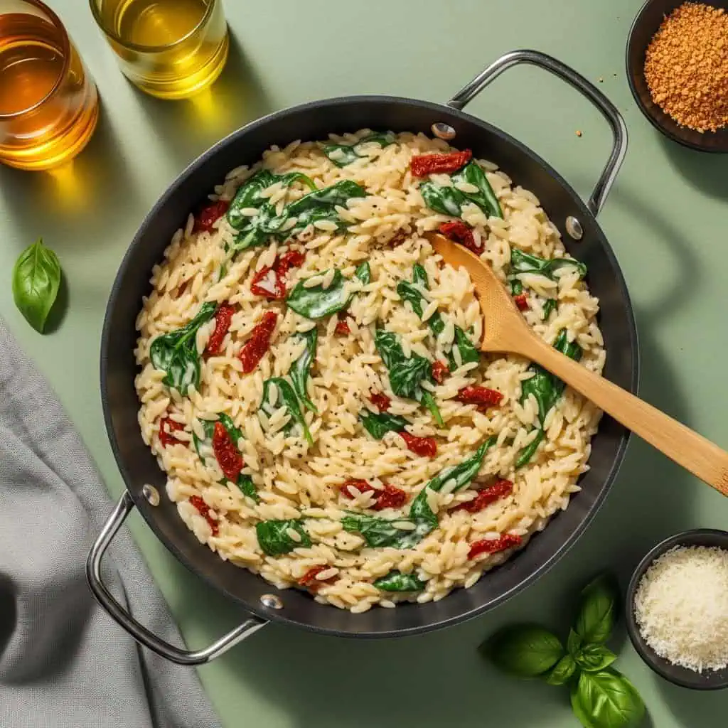 One Pot Orzo Recipe – Creamy & Delicious