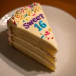 Sweet 16 Birthday Cake
