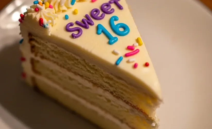 Sweet 16 Birthday Cake