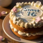 Sweet 16 Birthday Cake