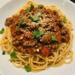 One Pot Spaghetti Recipe