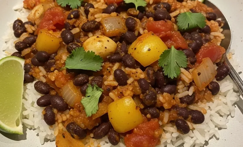 One Pot Rice and Beans