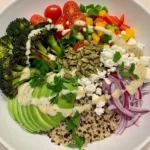 gluten free quinoa bowl