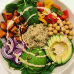 gluten free quinoa bowl