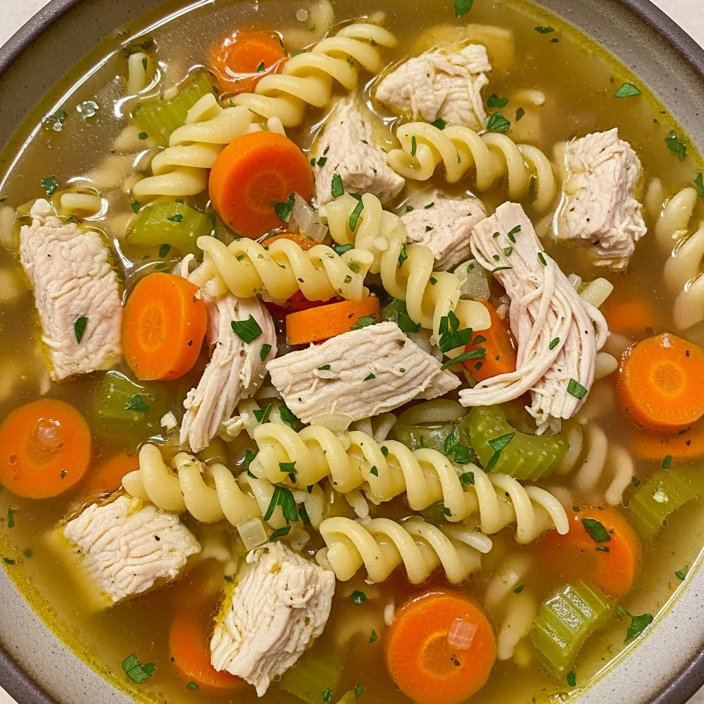 Gluten free chicken noodle soup