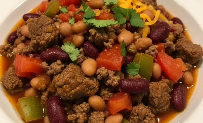 Gluten free beef chili