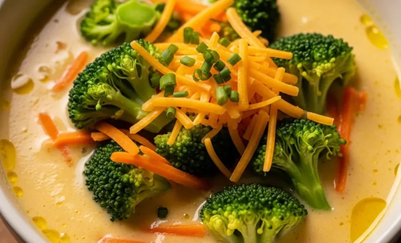 gluten free broccoli cheddar soup